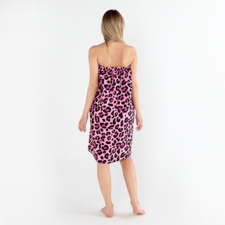 A towel for the Leopard bath is female pareo, 80x150 ± 4 cm, hl., Waf. canvas, 160 g/m2-5