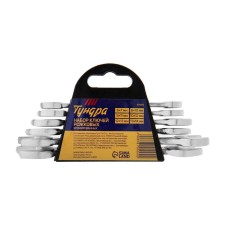 A set of keys in the tundra holder, chrome -plated, 6 - 14 mm, 6 pcs.