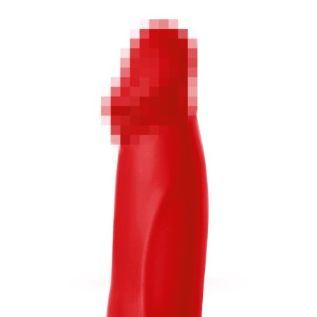 Double penetration Penet Black & Red toyfa, 19 cm, silicone, red-6