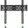 Black Black 32 "-55" Max.57kg, wall-mounted bracket