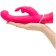 Happy Rabbit G-Spot vibrator with clitoral stimulant, pink color