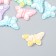 Decor for creativity Plastic "Butterfly in Chamomile" set 10 pcs mix