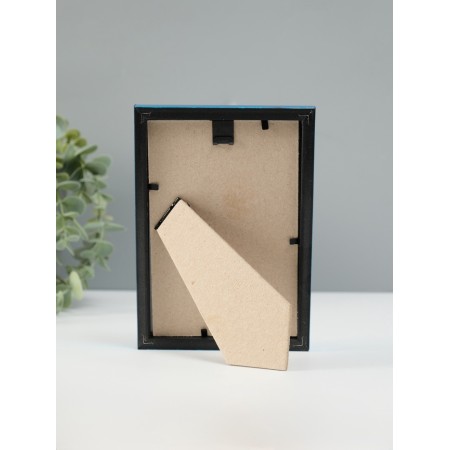 Photo frame Plastic "Rainbow" 10x15 cm, blue metallic-7
