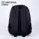 Backpack school youth Antisocial Club, 33x13x37 cm, lightning department, external pocket, black color
