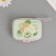 Casket Metal with zipper "Fruit meow" MIX 9x6.5x3.3 cm