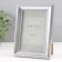 Photo frame Plastic "Gala" 10x15 cm, silver (plastic screen)