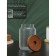 Glass Bank for bulk products with a wooden lid "Winnie", 750 ml, 9 × 15 cm