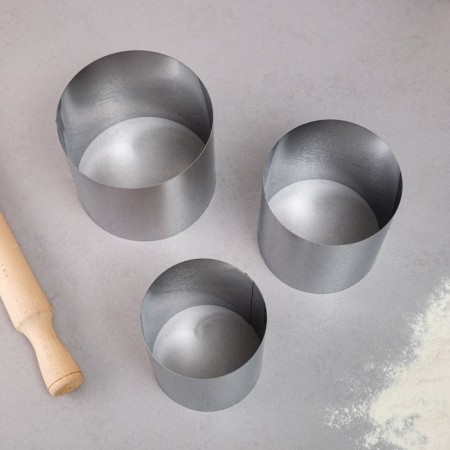 A set of baking forms and calculation "Circle", D-20, H-12 cm, 6 pcs-2