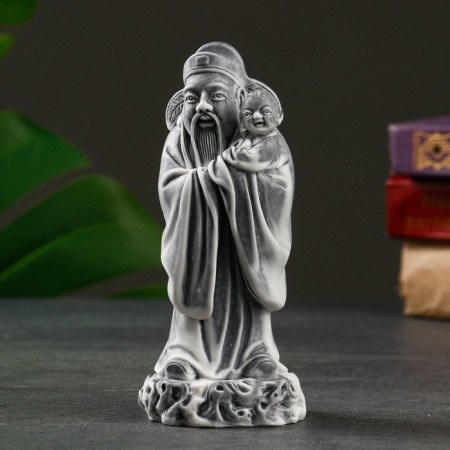 Souvenir "Confucius with a child" 14cm