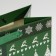 Laminated vertical "New Year gift", ML 27 x 23 x 11.5 cm, New Year