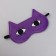 Mask for sleep "Fox", 19.5 × 12 cm, elastic band is single, Mix drawing