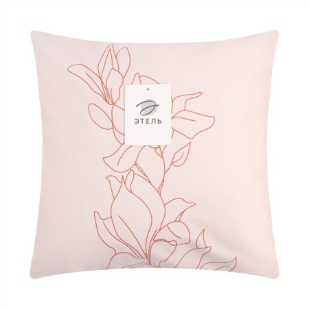 Pillowcase decorative Ethel "Charm" Bezh 40 x 40 cm, polyester-5