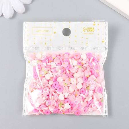 Decor for creativity plastic "carrots and paws" 20 g-2