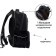 School backpack, 37 x 26 x 13 cm, ergonomic back, Calligrata ORT "Robot"