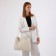 Women's bag with lightning, beige color