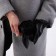 Gloves male, dimensionless, with insulation, black color