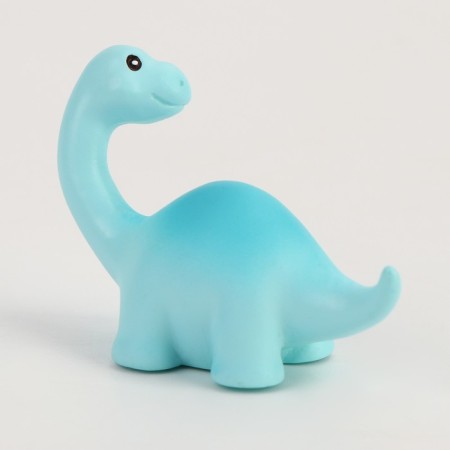 Miniature puppet "dinosaurus", set 2 pcs., Size 1 pc. - 3.5 × 5 × 2 cm, blue color-1