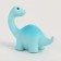 Miniature puppet "dinosaurus", set 2 pcs., Size 1 pc. - 3.5 × 5 × 2 cm, blue color
