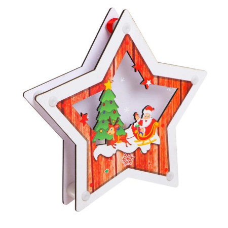 Light decor on the pendant "Star" 18 × 18 × 2 cm