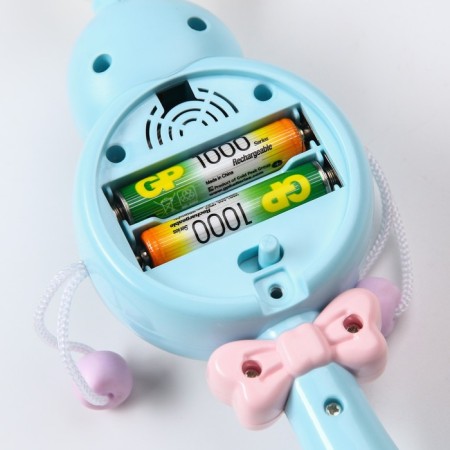 Little Musical Bunny "Bunny", Elastic ears, Mix color, Kroshka Me-6