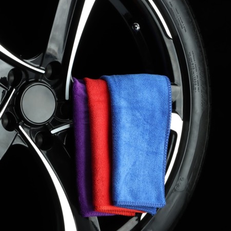 A car washing rag, Grand Caratt, microfiber, 300 g/m², 20 × 30 cm, set 3 pcs-5