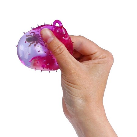Making "mace", with water, inside toy, color mix-2
