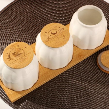 A set of storage cans "Cosmically tasty", 270 ml, 3 pcs-2