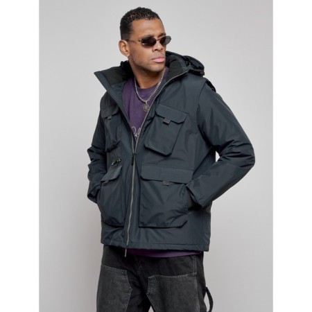 Luy jacket transformer male winter, size 56, dark blue color-11