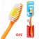 Rendall One toothbrush, average stiffness, mix, 1 pc.