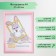 Photo frame plastic 21x30 cm 3 series, pink (plastic screen)