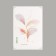 Sticker plastic interior color "delicate leaves" 20x30 cm