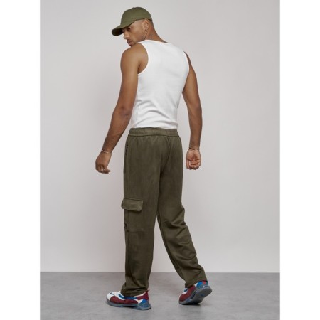 Sports pants, size 50, khaki color-4