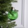 Fir -tree ball "Snowflake", batteries, 1 LED, glow warm white