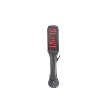 Shlyopalka, BDSM accessory of the Oka-Khpoki Slave, 38 x 5 cm, PVC, black