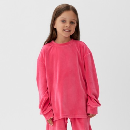 Kidshot (sweatshirt, trousers) KAFTAN PLUSHY R.36 (134-140), fuchsia-1