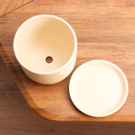 Pot floral galaxy beige 0.8 l-3
