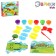 Set for playing with plasticine "World of dinosaurs", 6 jars of plasticine