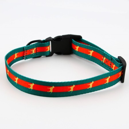 Collar "in style", fastener - fastx, 2.5 cm, 40-55 cm-4