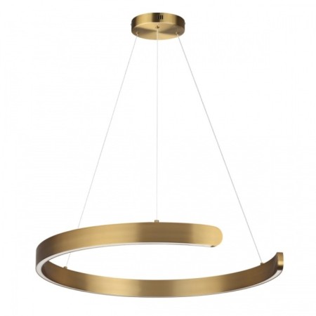 Lumber Lumion lamp. Indie, 43W, LED, 600x600 mm, brass color