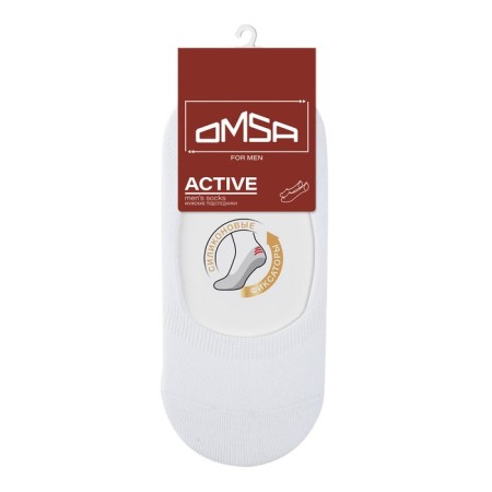 Men's socks Omsa Active, size 39-41, Bianco color
