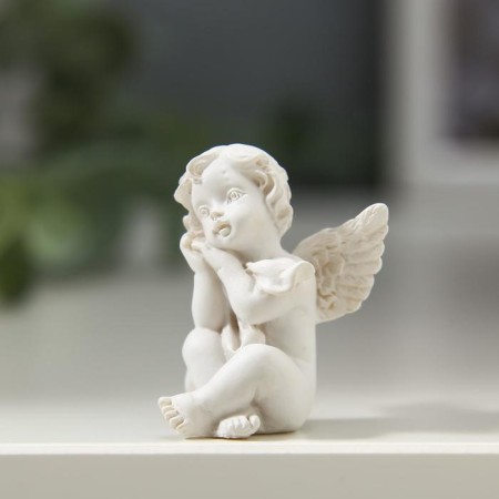 Souvenir Polystone "Angel vacationer" 3.8x2.6x3 cm, mix-4