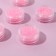 A set of sparkles for decor, small grinding, bright pink color, 6 pieces