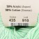 Yarn "Baby Cotton" 50% acrylic 50% cotton 165m/50g (435 spring)