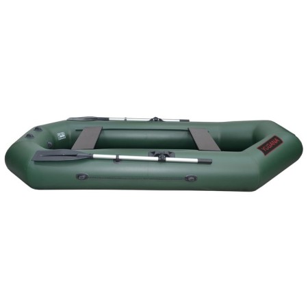 Boat Yugana S-250 ND, inflatable bottom, olive color-4