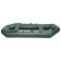 Boat Yugana S-250 ND, inflatable bottom, olive color