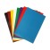 Cardboard of color two -way A4, 8 sheets, 8 colors, "Fox", coated 240 g/m2, in a folder