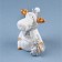 Decorative candle "Snow moose", 9.9x7.2x7.6 cm