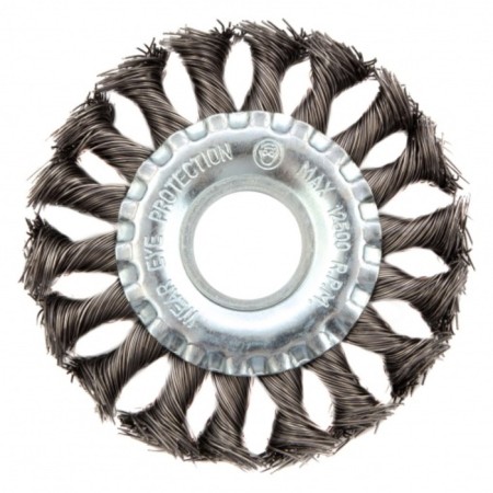 Brush for Ushm Matrix, D = 100 mm, landing 22.2 mm, flat, twisted wire 0.5 mm-1