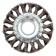 Brush for Ushm Matrix, D = 100 mm, landing 22.2 mm, flat, twisted wire 0.5 mm
