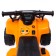 Electric car "ATV", color orange color